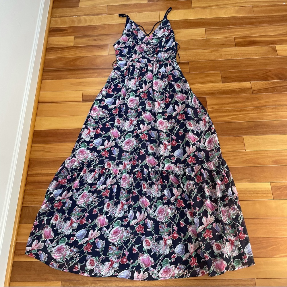 Adelyn Rae Frill Maxi Dress - Picture 2 of 8